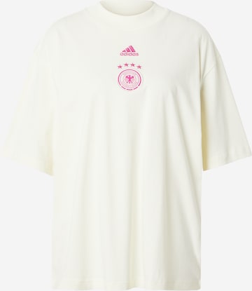 ADIDAS PERFORMANCE - Camiseta funcional 'DFB' en beige: frente