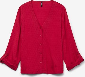 Chemisier 'VMRonja' VERO MODA en rouge : devant