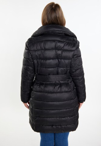 Manteau d’hiver Usha en noir