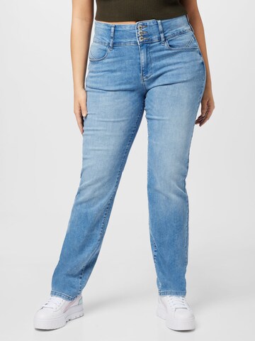 ONLY Carmakoma regular Jeans 'ANNA' i blå: forside