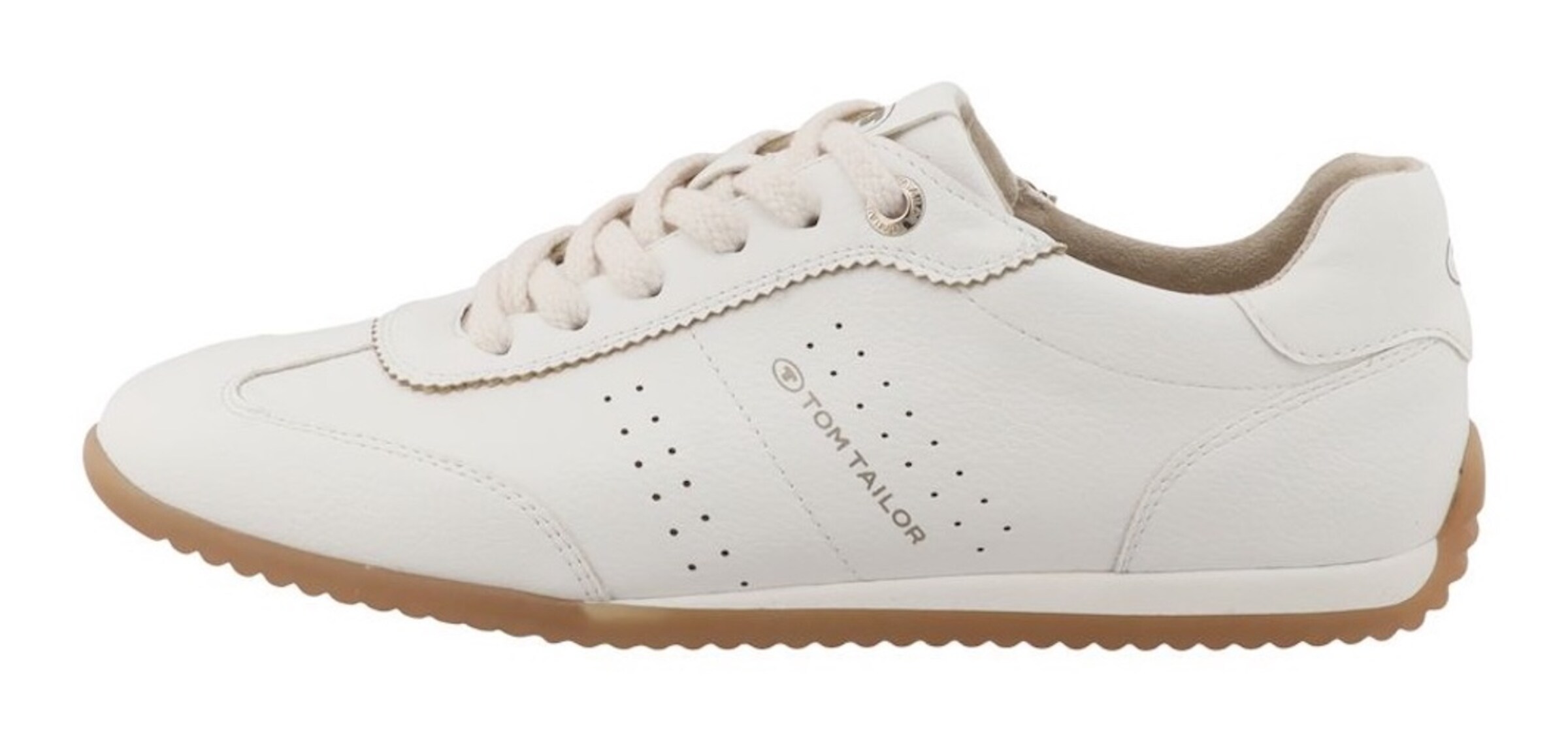 TOM TAILOR Sneakers in White