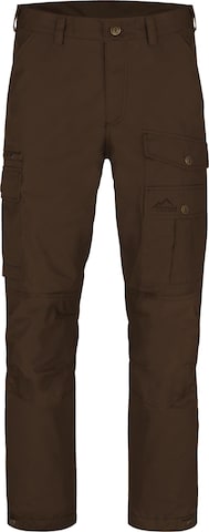 normani Regular Outdoor Pants 'Leviathan' in Brown: front