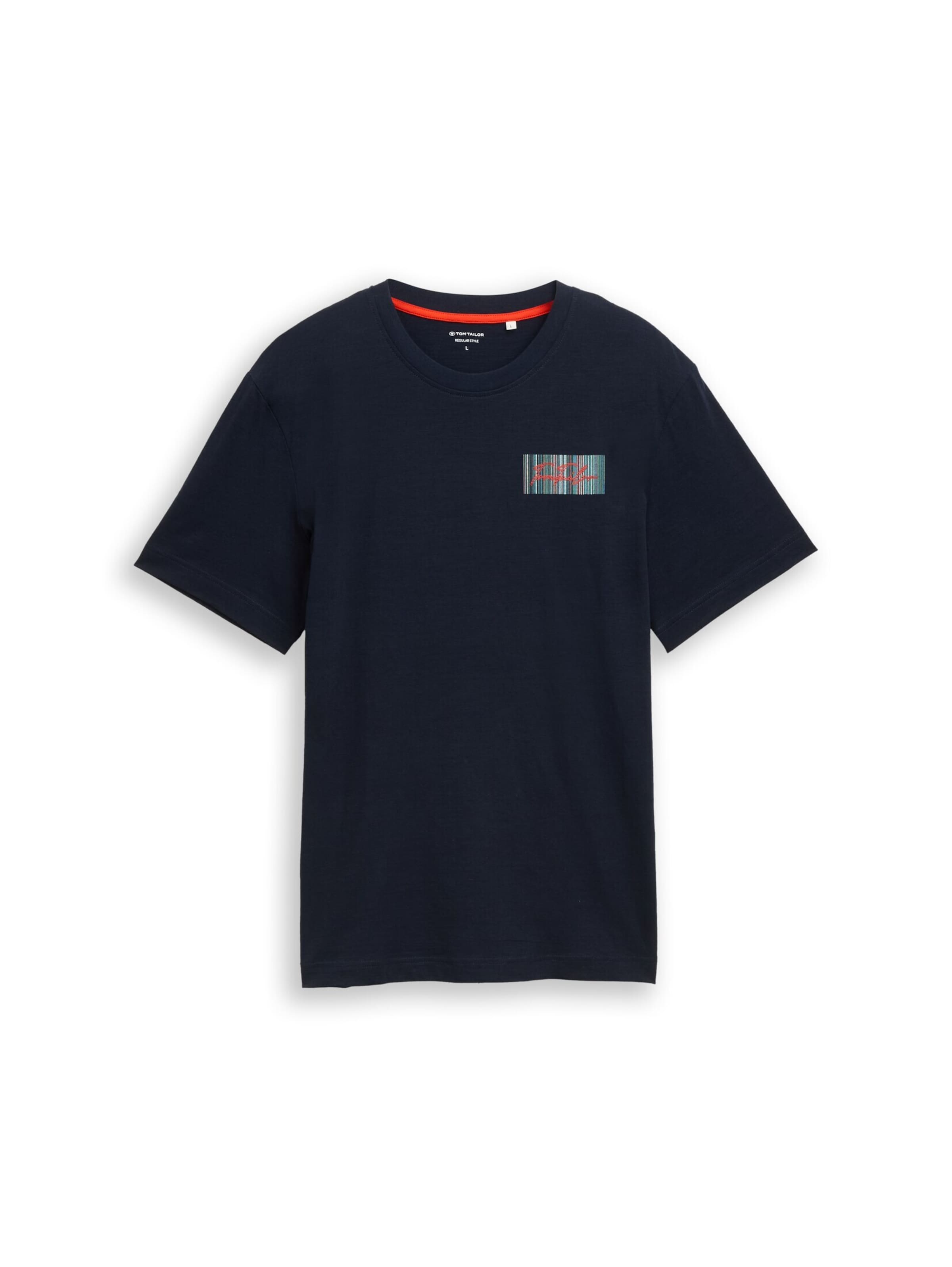 TOM TAILOR Shirt in Blue: front