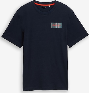 TOM TAILOR Shirt in Blauw: voorkant