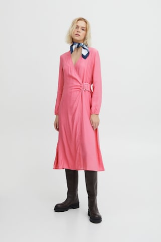 ICHI Dress 'TAVATO' in Pink