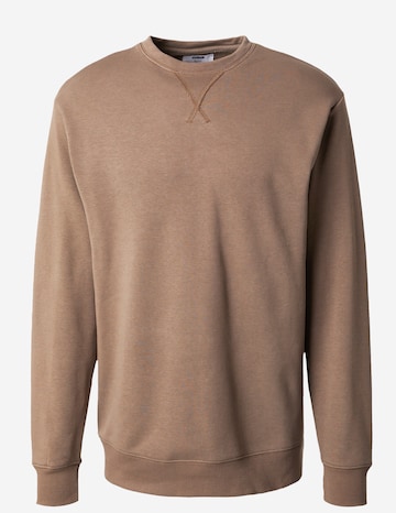 ABOUT YOU x Kevin Trapp Sweatshirt 'Lewis' in Braun: predná strana