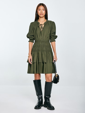 Abito 'KAKUNI' di BIG STAR in verde: frontale