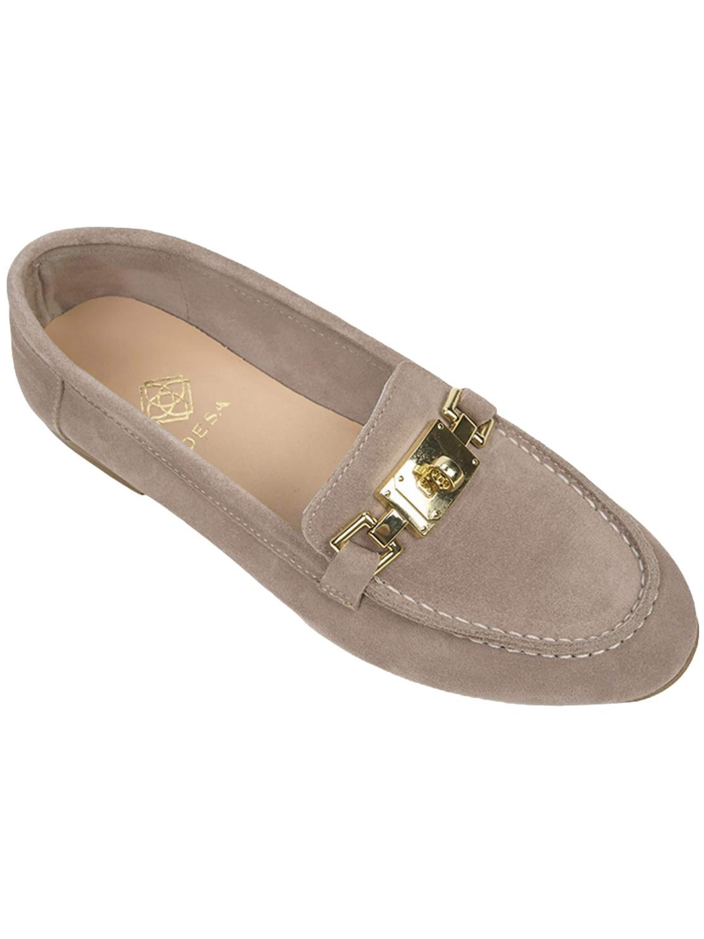 Desa Slip-ons in Grey: front