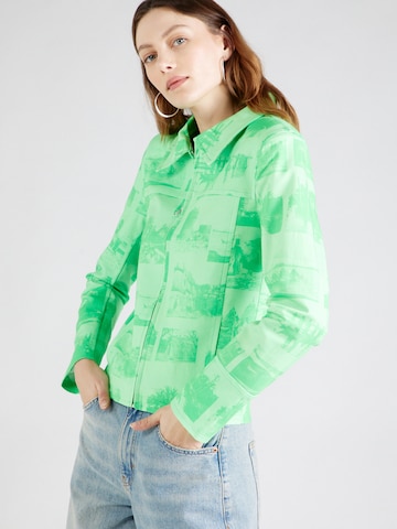 Rebirth Studios Демисезонная куртка 'Rosie' в Зеленый: спереди