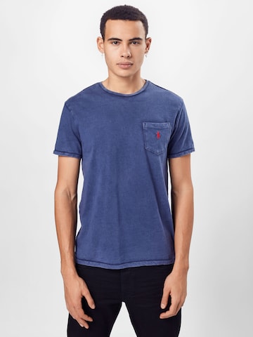 Maglietta di Polo Ralph Lauren in blu: frontale