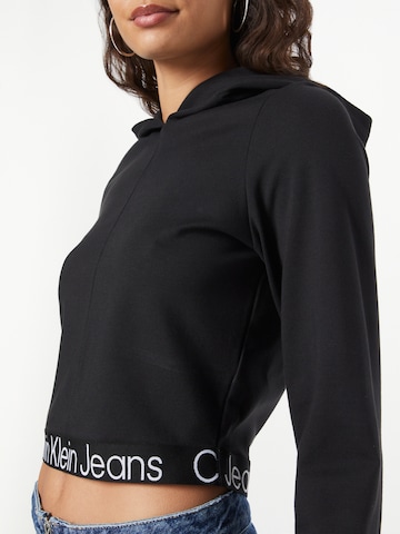 Calvin Klein Jeans Sweatshirt 'Milano' i svart