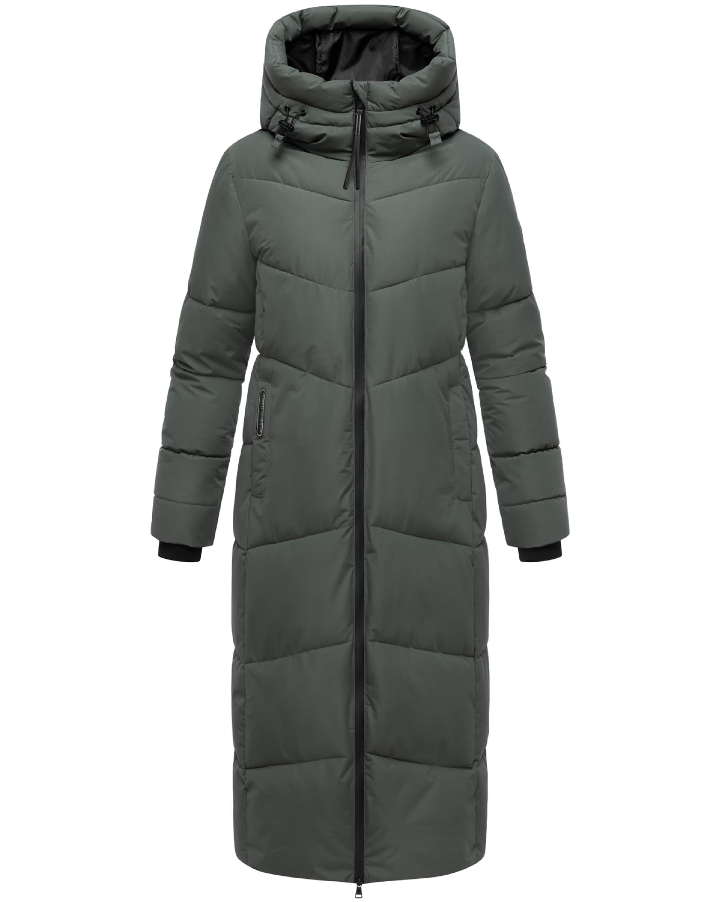 Manteau d’hiver 'Firella XVI' MARIKOO en gris : devant