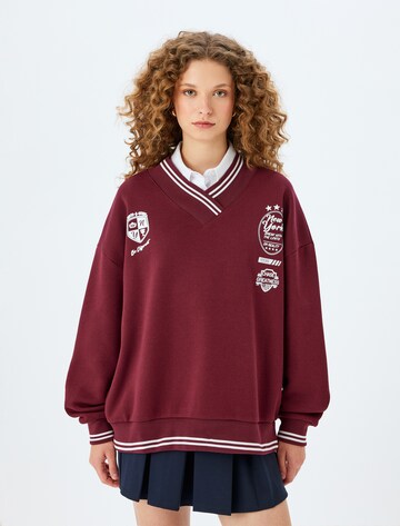 Koton Sweatshirt in Red: front