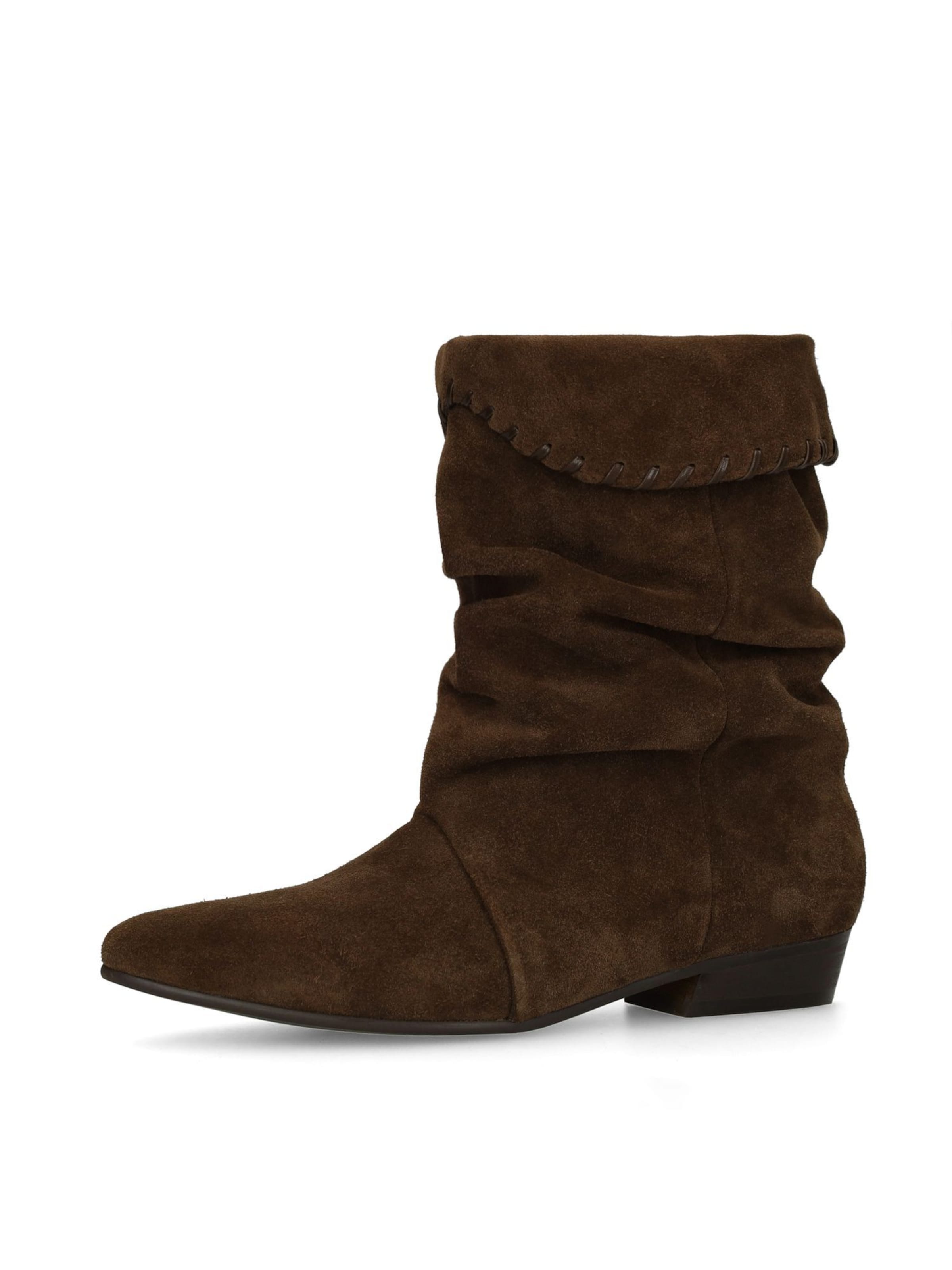 MANFIELD Stiefelette in 36 in braun, Produktansicht