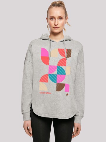 F4NT4STIC Sweatshirt in Grau: Vorderseite