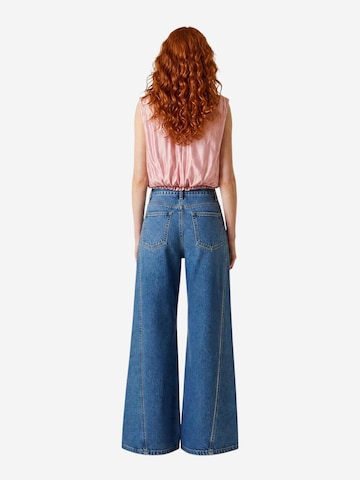 Maglietta 'Blusa Tencel Smanicata 26104' di I AM in rosa