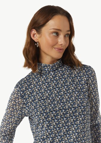 COMMA Shirt in Blauw