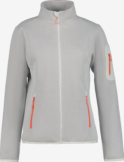 Jachetă  fleece funcțională ICEPEAK pe gri / portocaliu / alb, Vizualizare produs
