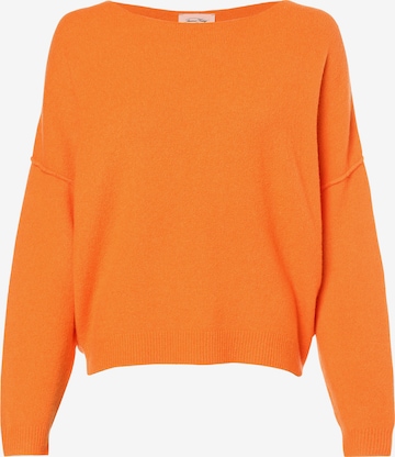 Pull-over AMERICAN VINTAGE en orange : devant