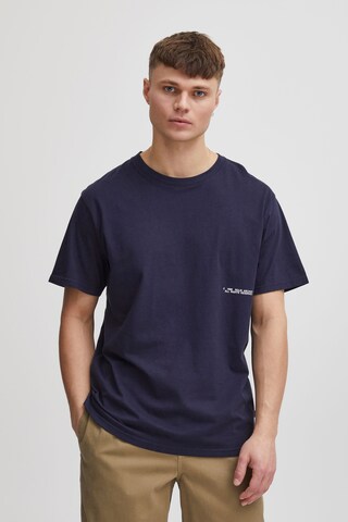 !Solid - Camisa em azul: frente