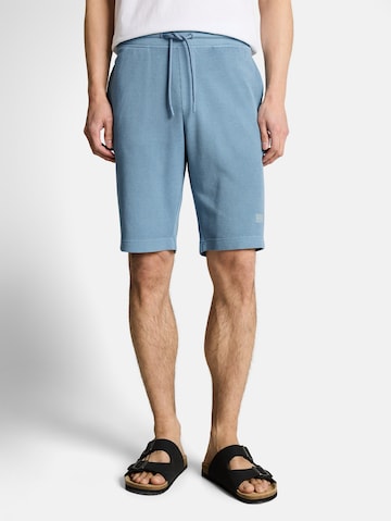 Regular Pantalon TOM TAILOR en bleu : devant