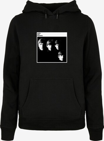 Merchcode Sweatshirt 'Beatles - With the Beatles' in Schwarz: predná strana