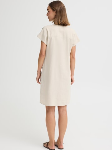 Oxmo Jurk ' OXAnette ' in Beige