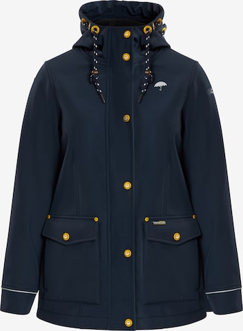 Schmuddelwedda Performance Jacket in Blue: front