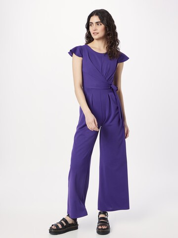 WAL G. - Jumpsuit 'BEBE' en lila: frente
