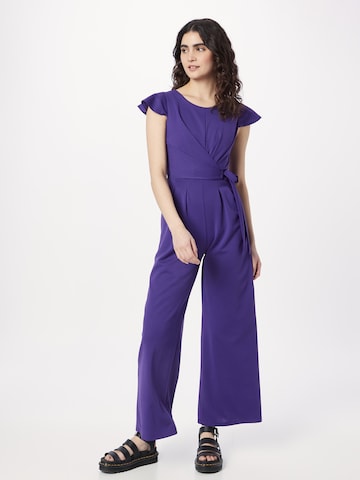 WAL G. Jumpsuit 'BEBE' in Lila: voorkant