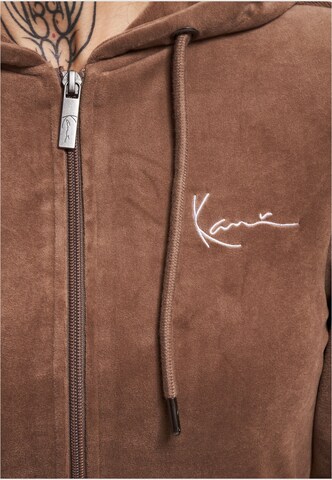 Karl Kani Sweatjacke in Braun