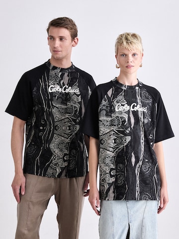Carlo Colucci Shirt 'Eschfaller' in Black: front