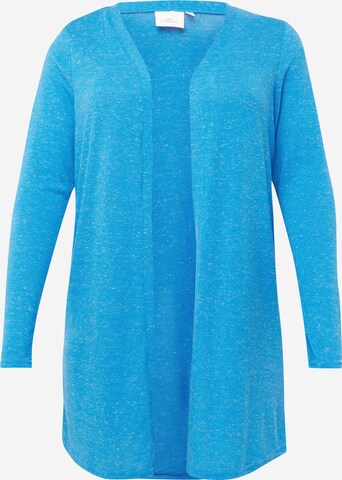 ONLY Carmakoma Strickjacke 'NESSA' in Blau: predná strana