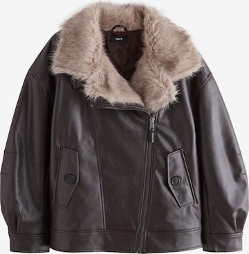 Next Välikausitakki värissä ruskea: etupuoli