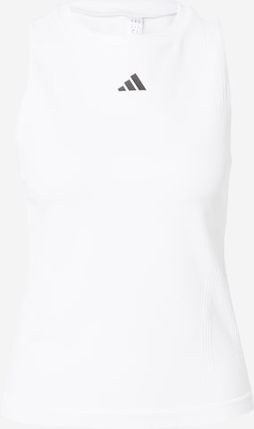 balta ADIDAS PERFORMANCE Sportiniai marškinėliai be rankovių 'PRO': priekis