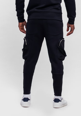 Tom Barron Slim fit Cargo Pants in Blue