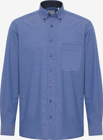 ETERNA Regular fit Button Up Shirt in Blue: front