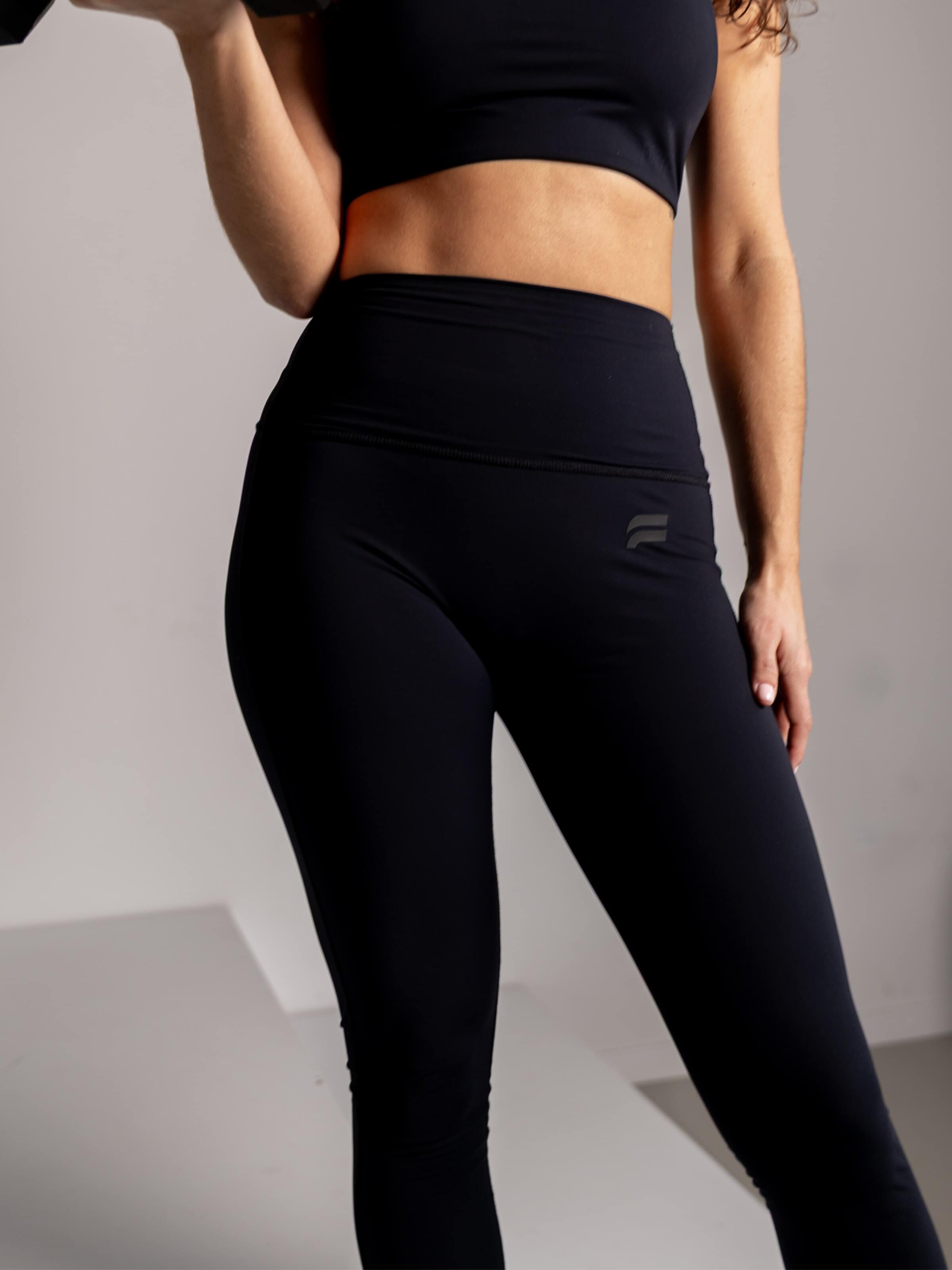 Fortex Fitness Skinny Legginsy 'Everyday Leggings' w kolorze czarny