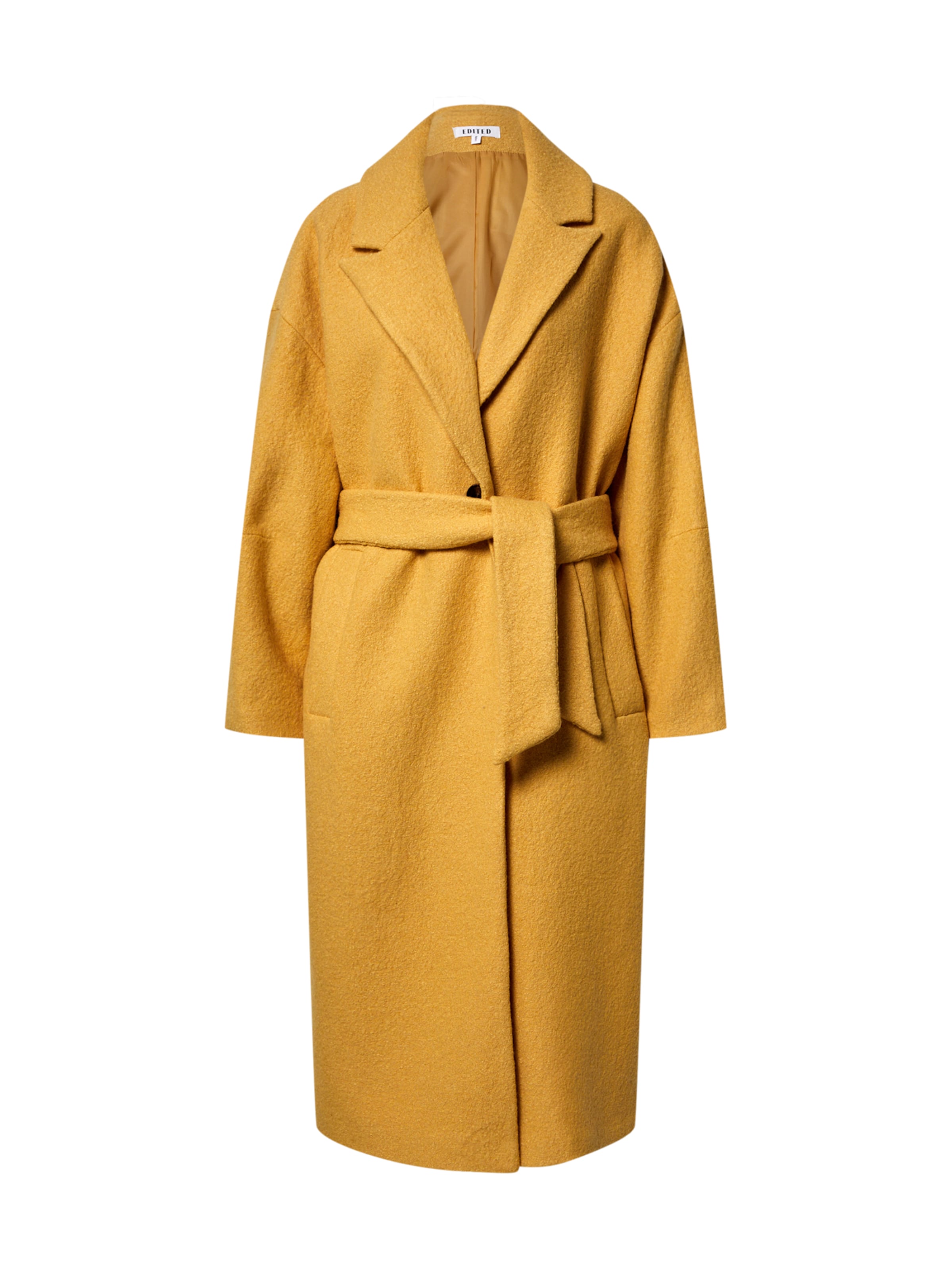 EDITED Tussenmantel &#x27;Juli&#x27; in Geel: voorkant