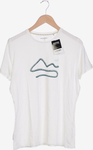 MAMMUT T-Shirt L in Weiß: predná strana