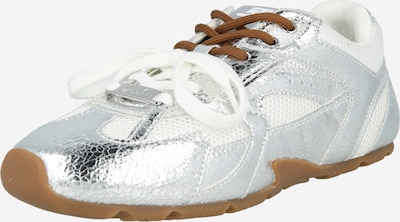 STEVE MADDEN Niske tenisice 'Asiel' u srebro / bijela, Pregled proizvoda