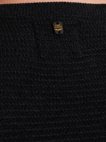 Pull-over 'Pullover in mouliné cotton' PME Legend en bleu
