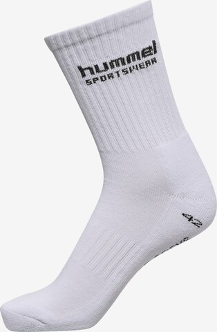 Hummel Sportsocken in Weiß