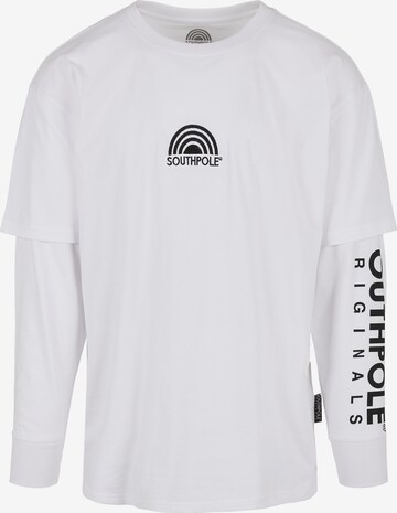 SOUTHPOLE Shirt in White: front