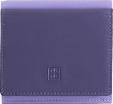 DuDu Wallet in Purple: front