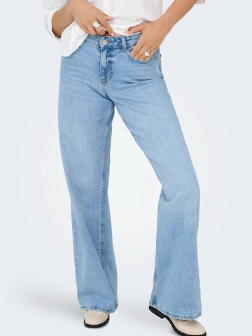 JDY Wide Leg Jeans 'JDYRUBY' in Blau