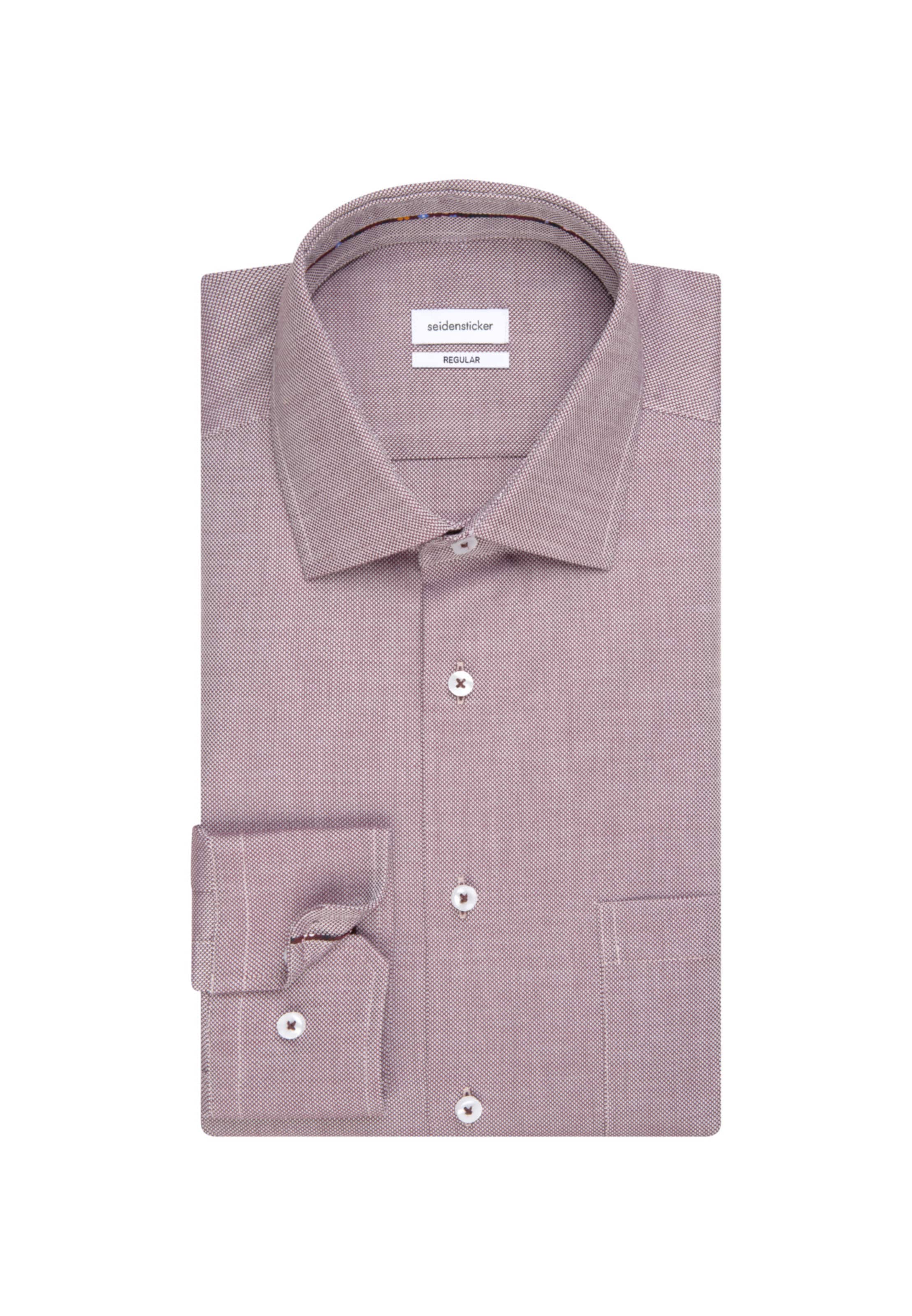 Männer Hemden SEIDENSTICKER Business Hemd ' Regular ' in Rot - IX90775