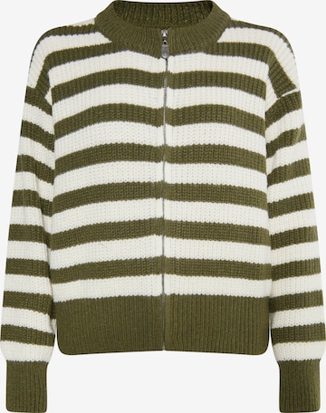 DreiMaster Vintage Knit cardigan 'Imane' in Green: front