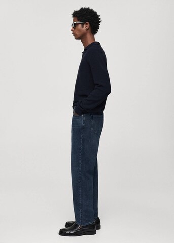 MANGO MAN Regular Jeans 'Bob' in Blau