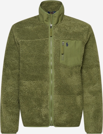 Veste en polaire Polo Ralph Lauren en vert : devant